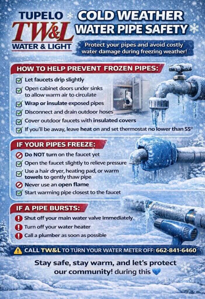 ❄️ Cold Weather Water Pipe Safety ❄️