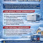Winter Weather Safety Tips for Generator Use ⚡ Generator Safety Matters During Winter Weather ⚡
