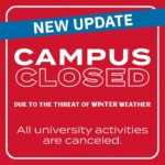 University of Mississippi extends campus closure through Jan. 27 UPDATE: UM campus closure has been extended to include Tuesday, January 27