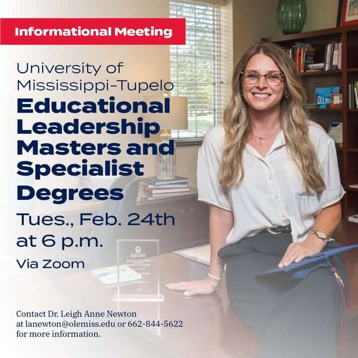 Join us for an upcoming Informational Meeting to learn how you can earn your Master's or Specialist