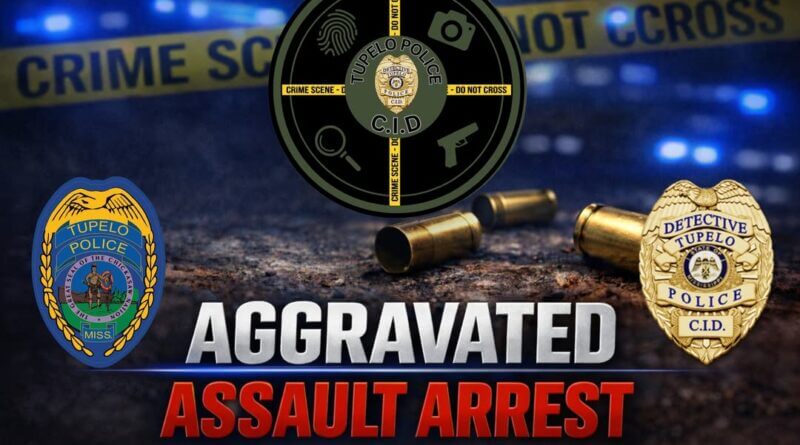 15-year-old charged with aggravated assault in Tupelo shooting case ------For Immediate Release-----