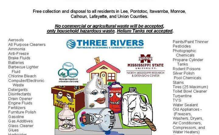 2026 Household Hazardous Waste Collection Days Set for March *****2026 Household Hazardous Waste Days*****