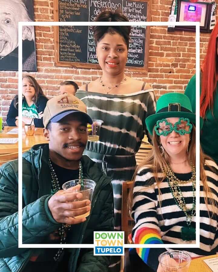 🍀St. Paddy’s Day in Downtown Tupelo!
