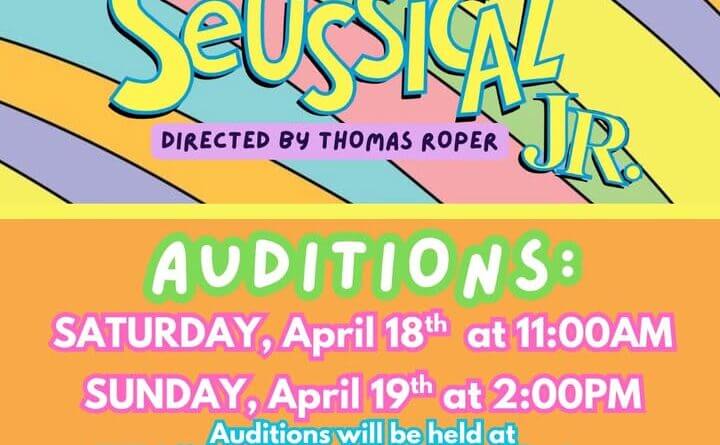 Tupelo Community Theatre Holds Auditions for ‘Seussical JR.’ 🌈🎭 Casting Call: Seussical JR.!