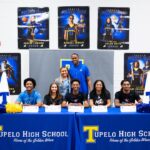 Tupelo High School Cheerleaders Celebrate Signing Day Photos from Tupelo Public School District's post