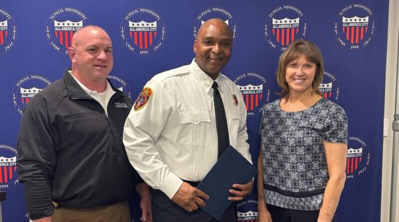 Tupelo Fire Department veteran recognized for 20 years of service At Tuesday night's Tupelo City Council meeting, Iry Gladney was recognized for 20 years of service w