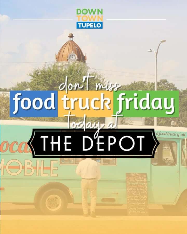 Fridays are for food trucks at The Depot!