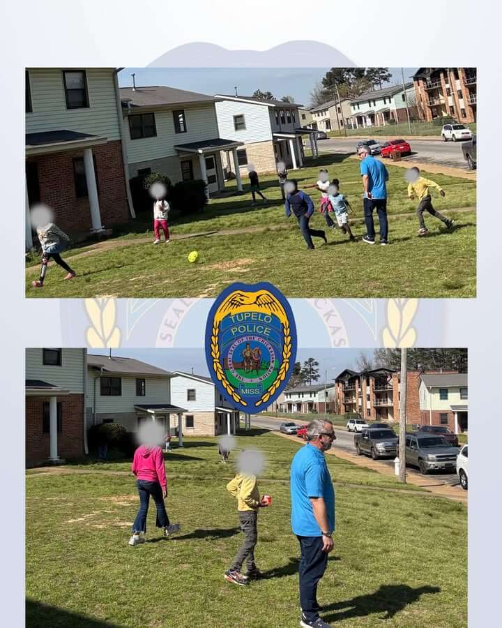Earlier today, Chief Quaka spent time in one of our neighborhoods playing ball with kids, handing ou