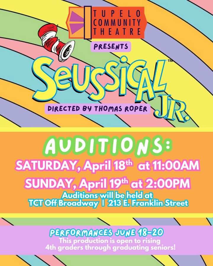 🌈🎭 Casting Call: Seussical JR.!