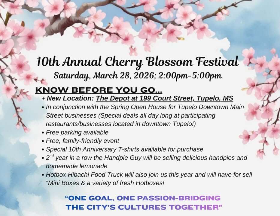 We are so excited about this weekend's 10th Annual Cherry Blossom Festival!