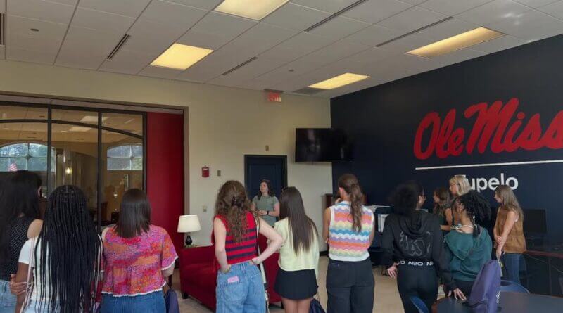 Lee County CTE’s Ed Prep Group and their teacher Tara Harris dropped by this week for a tour of Ole