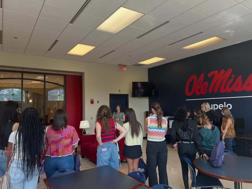 Lee County CTE’s Ed Prep Group and their teacher Tara Harris dropped by this week for a tour of Ole