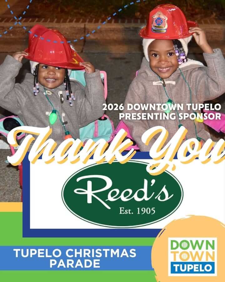 🎄☀️ Christmas in July feels like the perfect time to celebrate this 2026 Downtown Tupelo Presenting