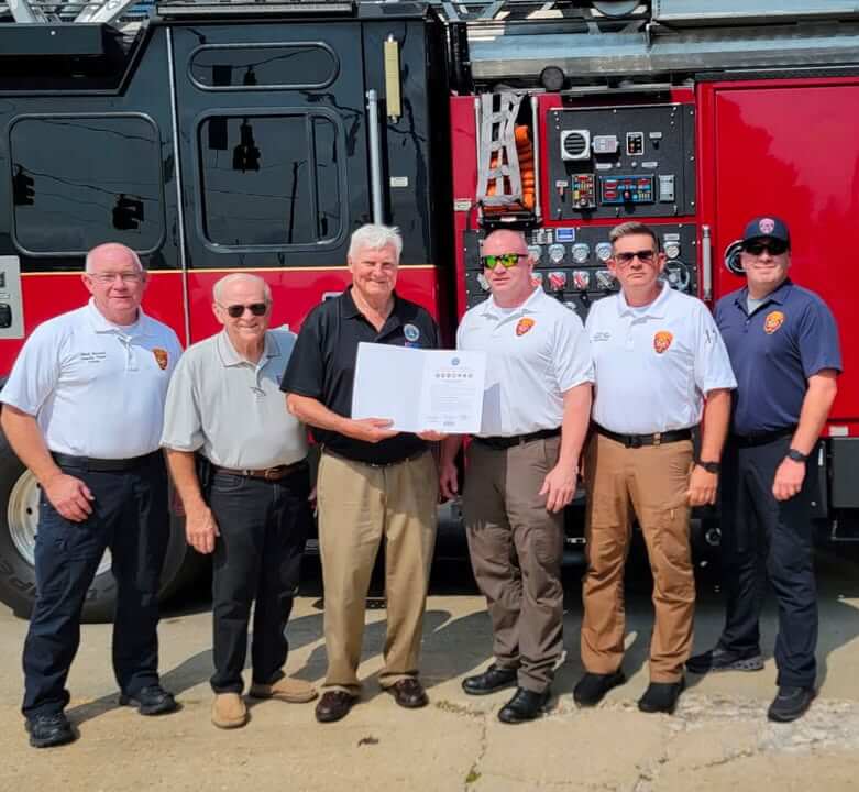 Thanks to Employer Support of the Guard and Reserve for showing Tupelo Fire Department appreciation