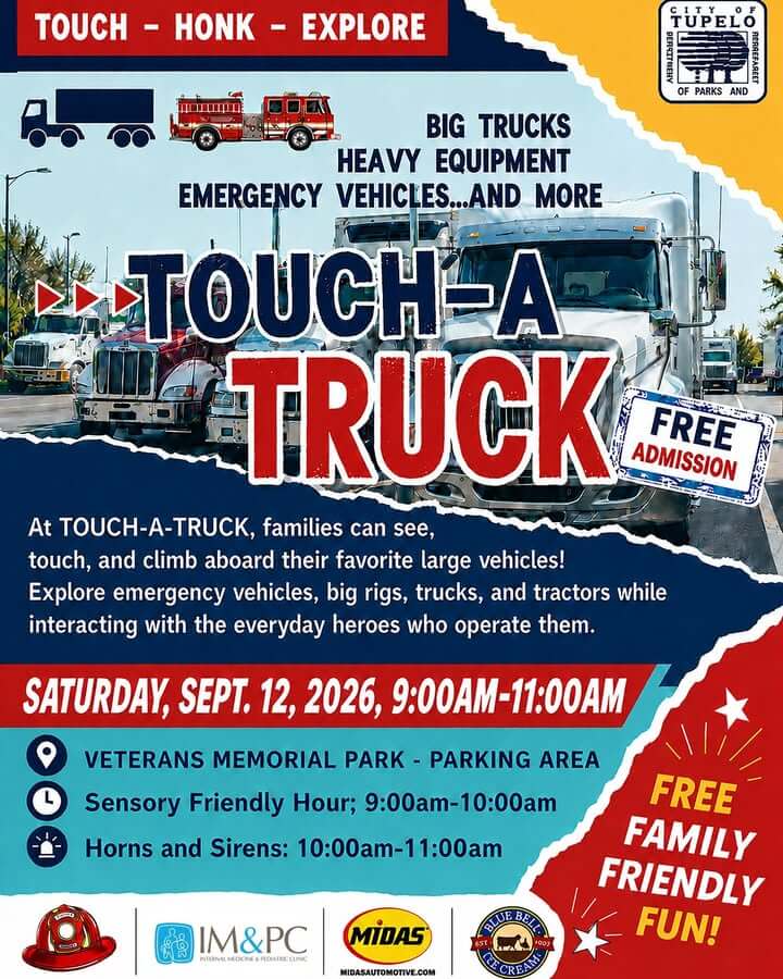 TOUCH-A-TRUCK WILL BE HERE BEFORE YOU KNOW IT!
