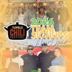 Tupelo Chili Festival opens team registration for 27th annual event 🌶️🔥WHO’S READY TO COMPETE?🔥🌶️
