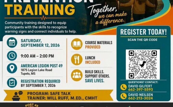 Community Suicide Prevention Training