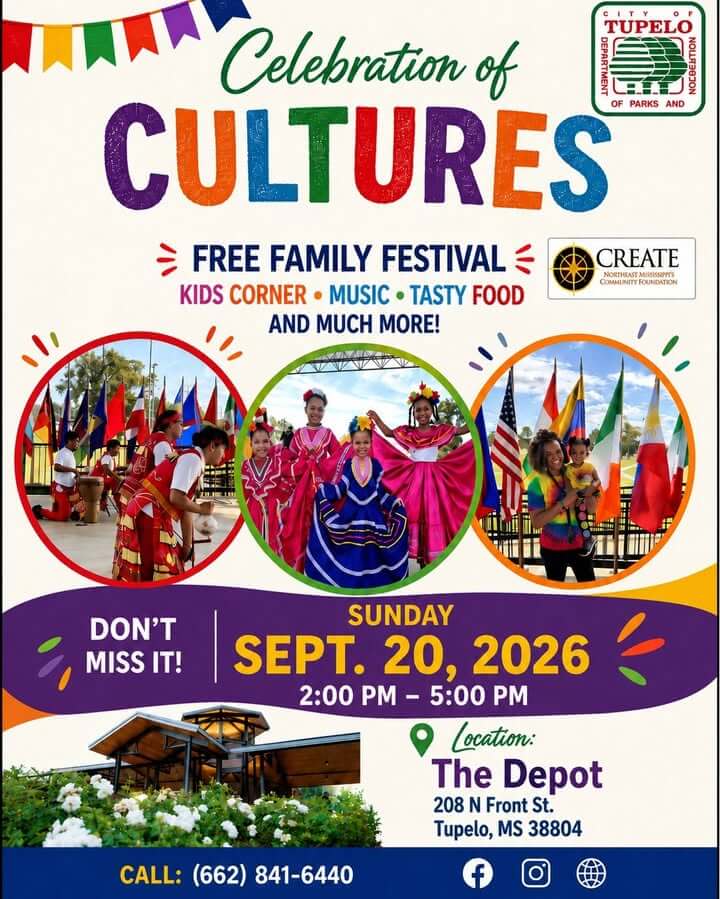 SAVE THE DATE FOR OUR ANNUAL CELEBRATION OF CULTURES, Sunday, September 20, 2026, 2:00pm - 5:00pm at