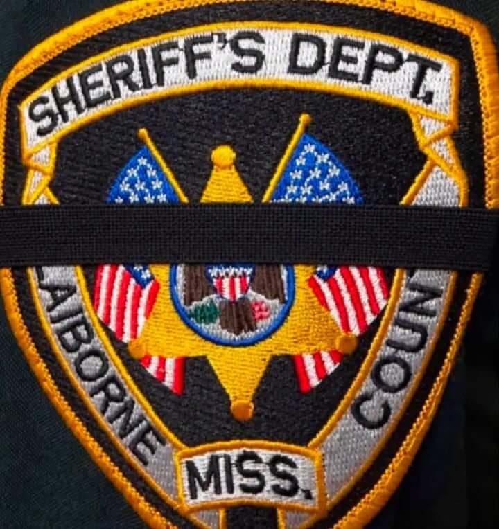 The Tupelo Police Department stands with the Claiborne County Sheriff's Department during this diffi