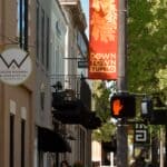 Fall Decorations Bring Change to Downtown Tupelo “And just like that…the seasons {or banners at least} change.” 🍂