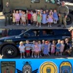 Tupelo Police Showoff Equipment to Students During Community Helper Week Photos from Tupelo Police Department's post
