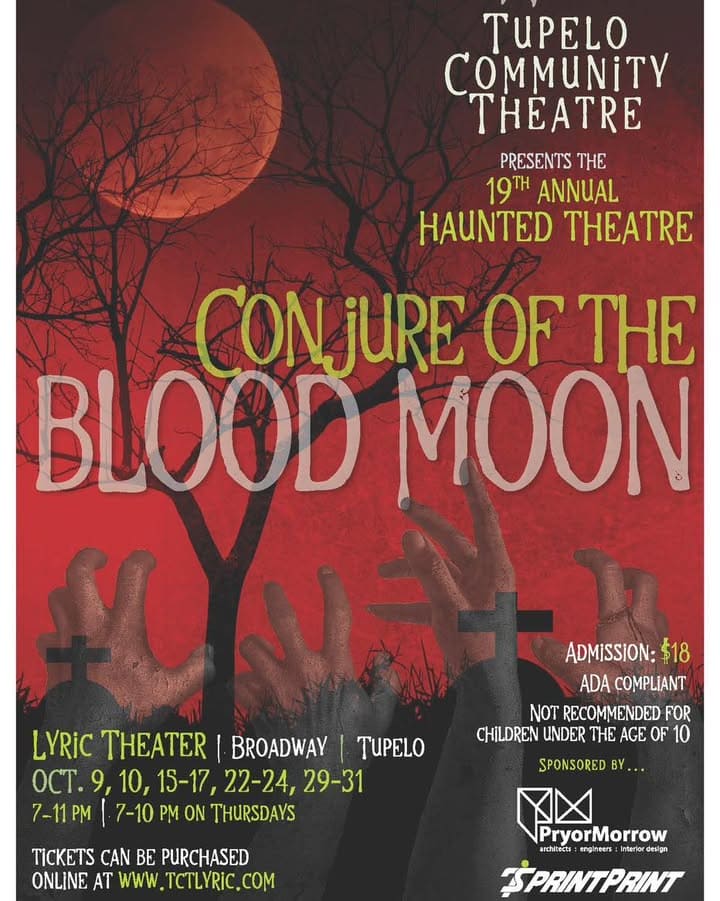 💀HAUNTED THEATER OPENS FRIDAY!