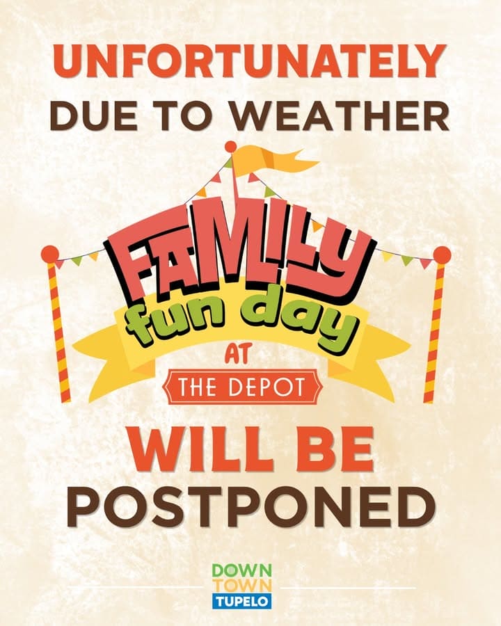 🌧️ Mother Nature has other plans for us this Saturday!