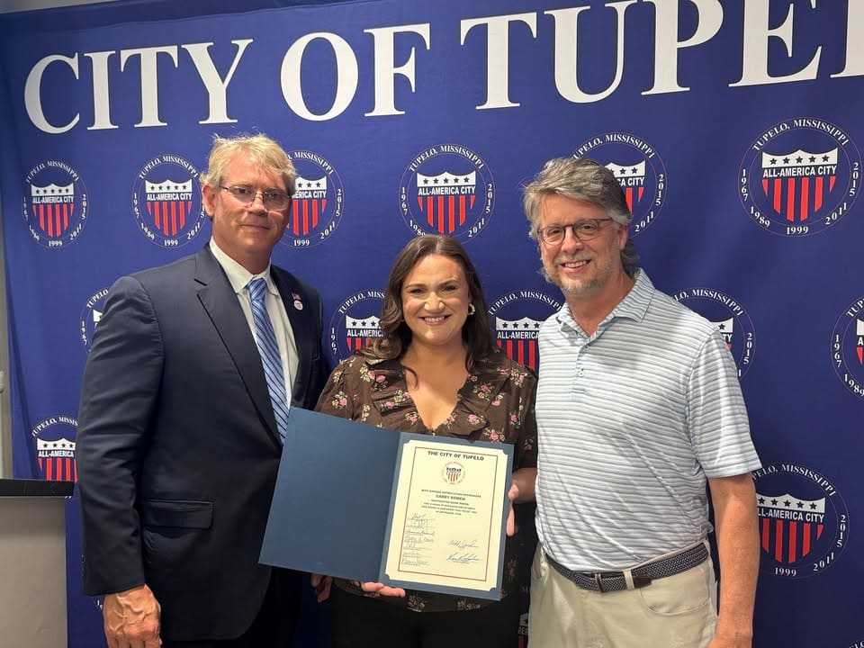 Gabby Bowen with Huntington Bank Arena and Conference Center was recognized for five years service a
