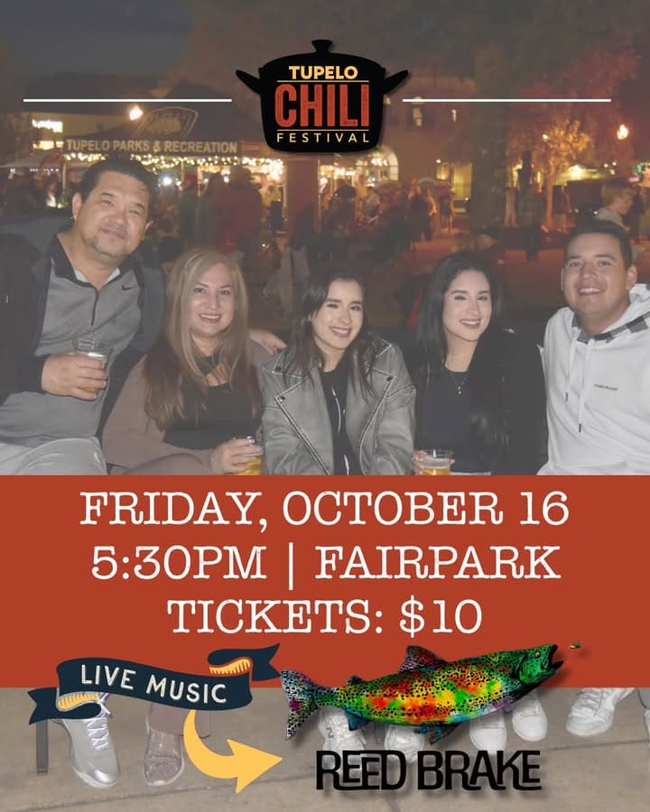 TUPELO CHILI FESTIVAL IS THIS FRIDAY!