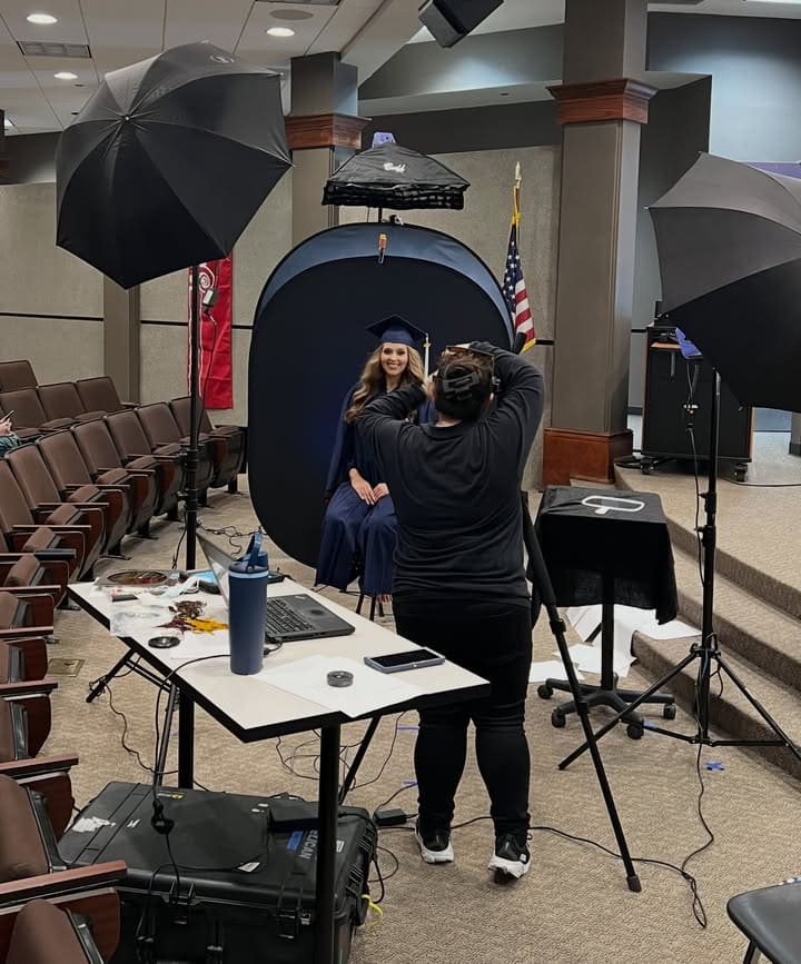 Graduation picture day means it’s getting real!!!